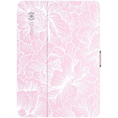 Apple Speck Products Stylefolio Case - Fresh Floral Pink and Nickel Gray  SPK-A3334