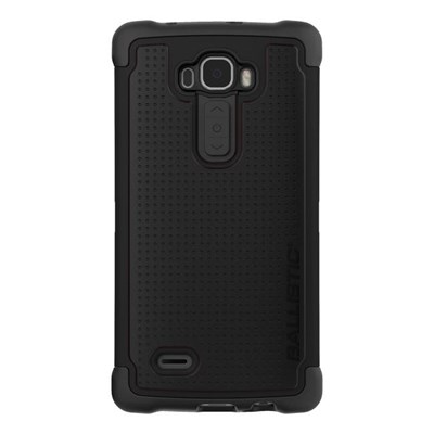 LG Compatible Ballistic Tough Jacket Case - Black and Black  TJ1586-A06N