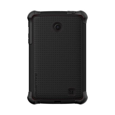 LG Compatible Ballistic Tough Jacket Case - Black and Black  TJ1617-A06C