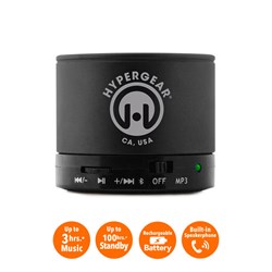 HyperGear MiniBoom Wireless Speaker with Built-in FM Radio- Black 13211 HyperGear MiniBoom Wireless Speaker with Built-in FM Radio- Black 13211