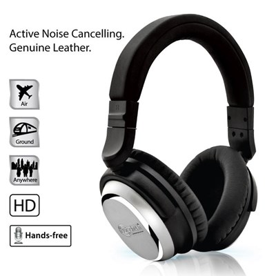 NoiseHush i7 Aviator Noise Cancelling Headset 3.5mm - Black