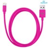 Apple Compatible Naztech Lightning MFi 6 foot Charge and Sync Cable - Pink  13499-NZ Image 1