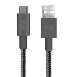 Puregear Metallic Charge-sync Micro Usb Cable (48 Inch Cable Length) - Slate  61142PG