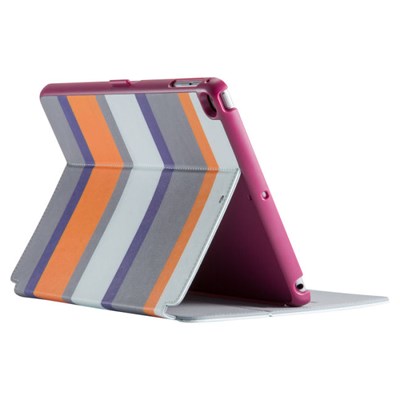 Apple Speck Stylefolio Case - Cabana Stripe and Vivid Purple  70873-C230
