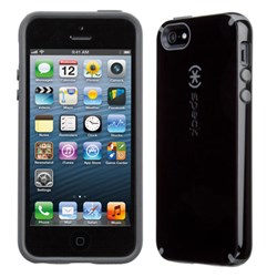 Apple Speck CandyShell Rubberized Hard Case - Black and Slate Grey  71151-B565