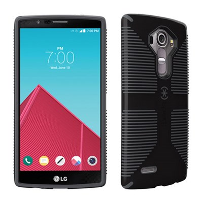 LG Speck CandyShell Grip Case - Black and Slate Gray  71398-B565