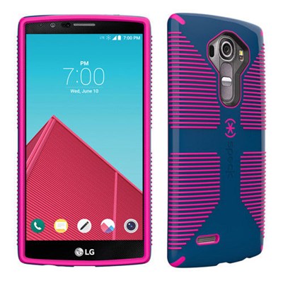 LG Speck CandyShell Grip Case - Deep Sea Blue and Lipstick Pink  71398-C120