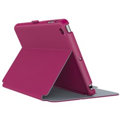 Apple Speck Products Stylefolio Case - Fuchsia Pink and Nickel Gray 71805-B920