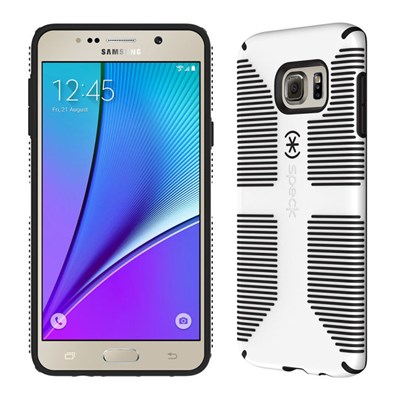 Samsung Speck CandyShell Grip Case - White and Black  73067-1909