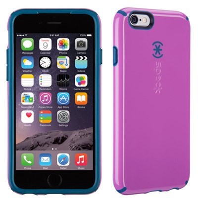 Apple Compatible Speck CandyShell Case - Beaming Orchid Purple and Deep Sea Blue  73424-C054