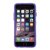 Apple Speck Candyshell Inked Case - Aqua Floral Blue and Ultra Violet Purple  73804-C140 Image 1