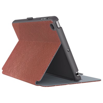 Apple Speck StyleFolio Luxe Textured Metallic Clay Red - Nickel Grey - Slate Grey  73958-C242