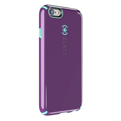 Apple Compatible Speck Products Candyshell Case with Protective Faceplate - Acai Purple and Aloe Green  74013-C256