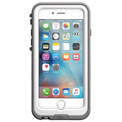 Apple LifeProof Power fre Rugged Waterproof Case - White and Gray  77-50377