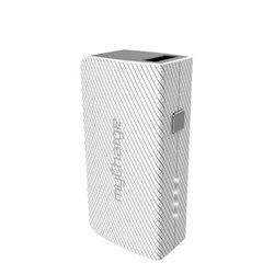 Mycharge Ampmini Rechargeable Backup Battery (2000 Mah) With 1a Usb Port - White