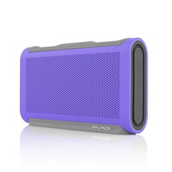 Braven Balance Portable Bluetooth Speaker, Charger and Speakerphone - Perwinkle Purple and Gray BALPGG Braven Balance Portable Bluetooth Speaker, Charger and Speakerphone - Perwinkle Purple and Gray BALPGG
