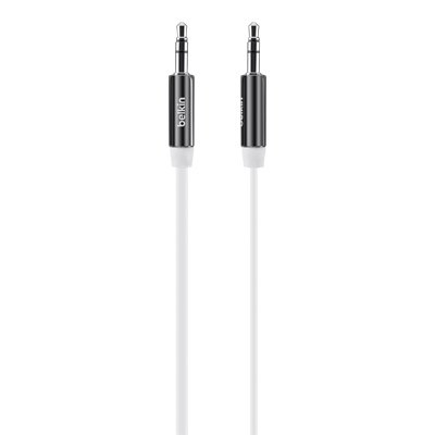 Belkin 3 Ft 3.5mm Mixit Stereo Aux Cable - Whtie  AV10127TT03-WHT