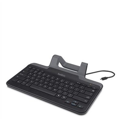 Wired Tablet Keyboard With Stand with MicroUSB Connector  B2B132