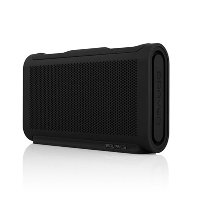 Braven Balance Portable Bluetooth Speaker, Charger and Speakerphone - Black