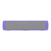Braven Balance Portable Bluetooth Speaker, Charger and Speakerphone - Perwinkle Purple and Gray  BALPGG Image 7