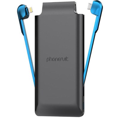 Phonesuit Journey 3500mAh All-in-one Charger with Micro Usb And Lightning - Black  PS-JOURN-35-BLK