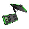 Samsung Compatible Armor Style Case with Holster - Green and Black  SAMGN5-NGRBK-1AMH Image 3