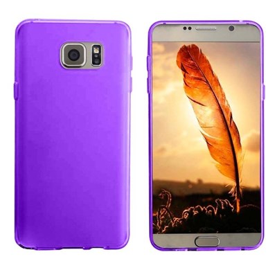 Samsung Compatible Solid Color TPU Case - Purple  SAMGN5-PU-1TPU