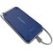 Mycharge 3000mAh Style Power  Lightning Rechargeable Backup Battery With Built In 1a Lightning Connector - Navy Metallic Image 1