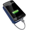 Mycharge 3000mAh Style Power Micro Rechargeable Backup Battery With Built In 1a Micro Connector - Navy Metallic Image 1