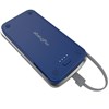 Mycharge 3000mAh Style Power Micro Rechargeable Backup Battery With Built In 1a Micro Connector - Navy Metallic Image 2