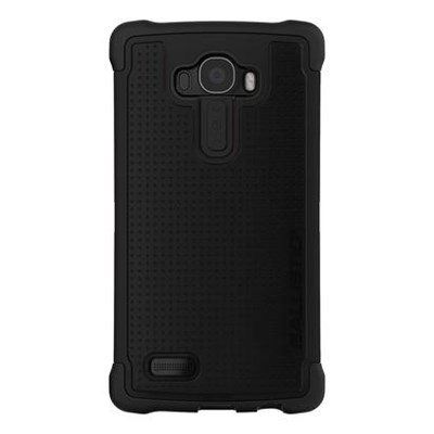 LG Compatible Ballistic Tough Jacket Case - Black and Black  TJ1626-A06N