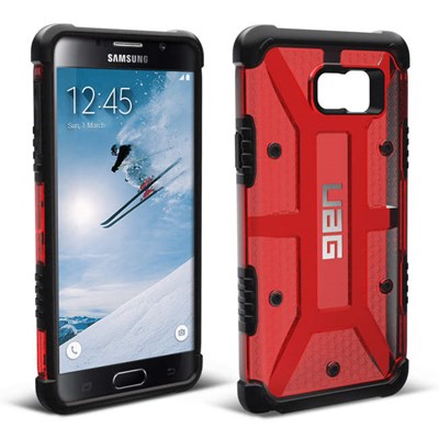 Samsung Compatible Urban Armor Gear Composite Hybrid Case - Red and Black  UAG-GLXN5-MGM