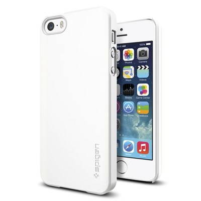 Apple Compatible Spigen Thin Fit Case - Shimmery White  041CS20169