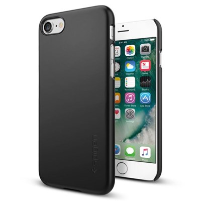 Apple Compatible Spigen Thin Fit Case - Black  042CS20427