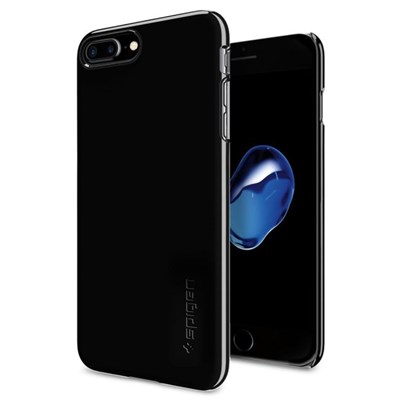 Apple Compatible Spigen Thin Fit Case - Jet Black  043CS20854
