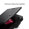 Apple Spigen Valentinus Premium Leather Folio Case With Card Holder - Black  043CS20984 Image 1