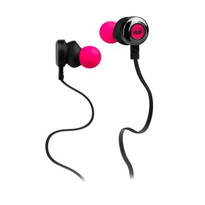 Monster Clarity Hd Noise Isolating In-ear Headphones - Neon Pink