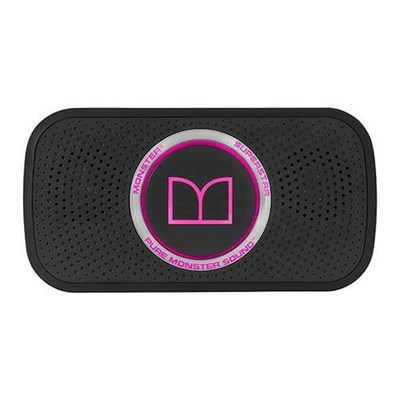 Monster Superstar Hd Bluetooth Speaker - Neon Pink