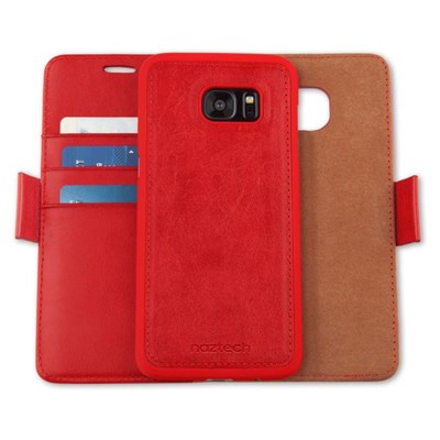 Samsung Naztech Allure Magnetic Cover and Wallet - Red  13645NZ