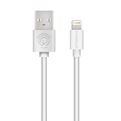 HyperGear MFi Lightning 4 Foot Charge and Sync Cable - White