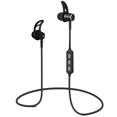 HyperGear MagBuds Wireless Aluminum Alloy Earphones - Black