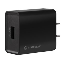 HyperGear Single USB QC 3.0 Wall Charger Bulk 14171-NZ HyperGear Single USB QC 3.0 Wall Charger Bulk 14171-NZ