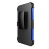 Samsung Compatible Armor Style Case with Holster - Blue and Black  1AM2H-SAMGS8-BLBK Image 2