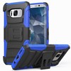 Samsung Compatible Armor Style Case with Holster - Blue and Black  1AM2H-SAMGS8-BLBK Image 3