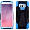 Samsung Compatible HYBRID Combo Cover with Kickstand - Blue  1HYBTB-SAMGS8-BL Image 3