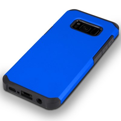 Samsung SLIM HYBRID Cover with UV Coating - Blue  1SMHYB-SAMGS8-BKBL