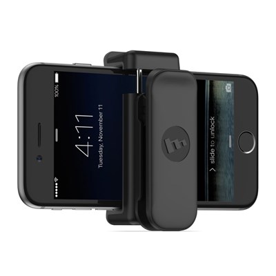 Mophie Universal Belt Clip - Fits Most Smartphones Up To 3.5in Width - Black