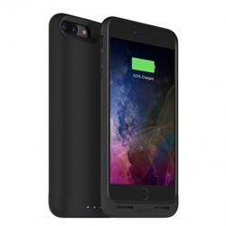 Mophie Juice Pack Air Rechargeable External 2420mAh Battery Case With Built In Wireless Charging - Black