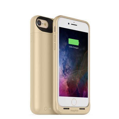 Mophie Juice Pack Air - Rechargeable External 2525mAh Battery Case With Built In Wireless Charging - Gold