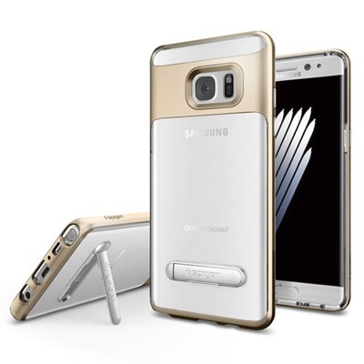 Samsung Spigen Crystal Hybrid Case With Kickstand - Champagne Gold  562CS20387